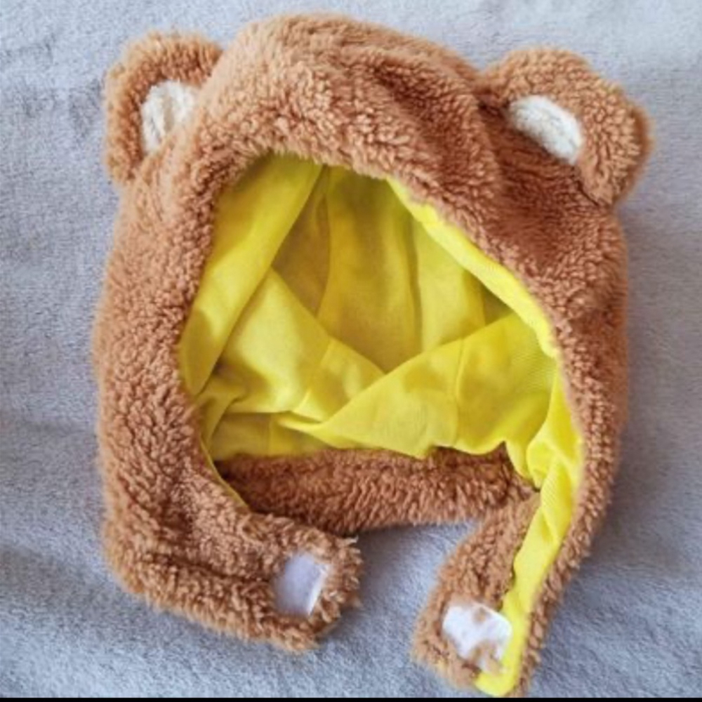 SOLD 🤯Rubie’s Bear Jumpsuit Cozy Costume Noah’s Ark Collection Infant/Toddler - Picture 3 of 9